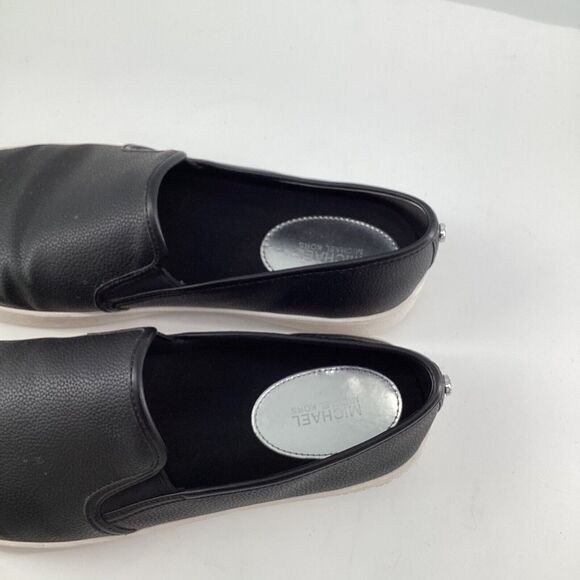 Michael Kors Womens Slip On Shoes Size 10M Black 8g23e - Picture 4 of 7